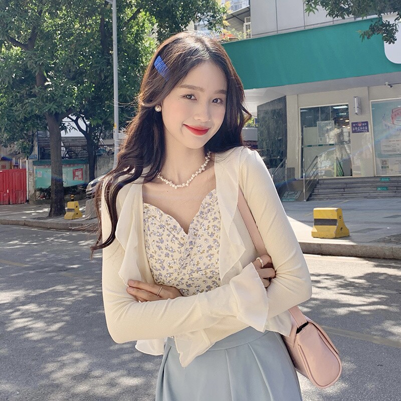 Early autumn 2022 new summer size women's fat meat slim meat and light coat two suits