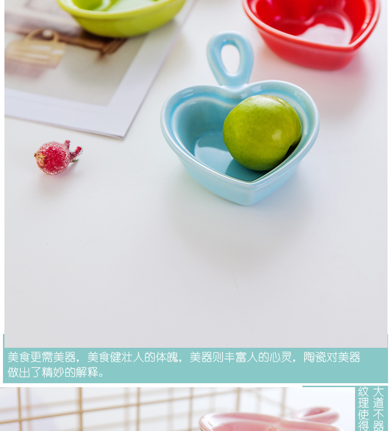 Bát nhỏ Jingdezhen tô gốm sứ bộ đồ ăn nhà phô mai nồi cơm điện bát nhỏ bát dễ thương hoạt hình món ăn - Đồ ăn tối khay gỗ đựng đồ ăn