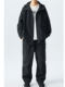 Spring and Autumn Plus-Size Men's Jacket, Oversized Trendy Casual Windbreaker, Plus-Size Work Pants Set