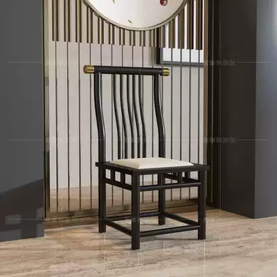 Solid wood dining chair