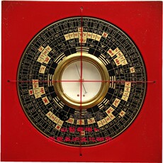 Китайский компас 正品 台湾翰辉罗盘 2.8寸 8层