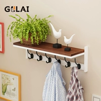 Модель белого+цвета грецкого ореха (шесть крючков)