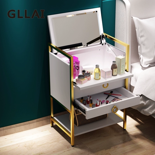 Туалетный столик для кровати для спальни, маленькая система хранения, популярно в интернете