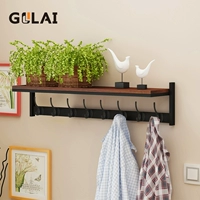 Модель черного+цвета грецкого ореха (восемь крючков)