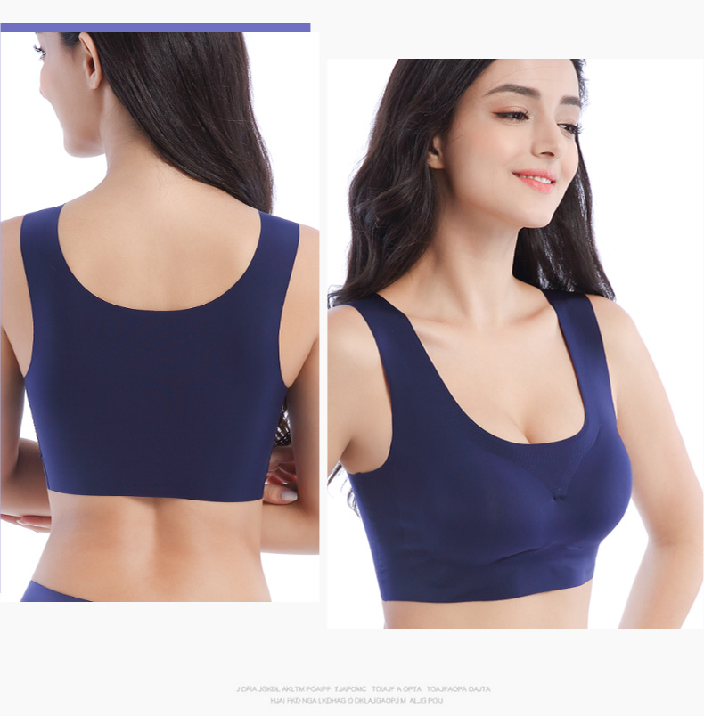 Phong cách Nhật Bản 200 pounds chất béo MM kích thước lớn áo ngực mỏng phần thể thao ngủ áo ngực không có dấu vết không có đồ lót nữ quần lót nữ đẹp