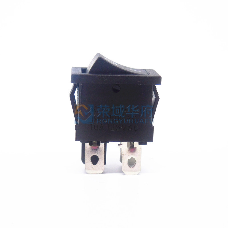 Công tắc loại tàu 15 * 21MM KCD1-104 màu đen 4 chân Thiết bị thứ 2 Công tắc nguồn TV LCD (5 chiếc) - TV tivi asanzo 43 inch