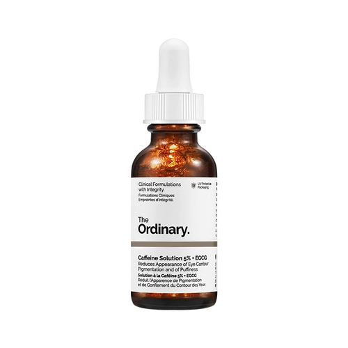 the ordinary Эссенция с кофеином, сыворотка, осветляющий красный (черный) чай, крем для глаз, масло, против темных кругов под глазами, против морщин