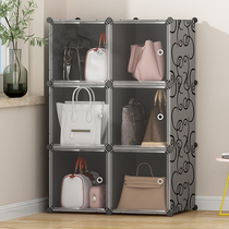 Shelf-containing shelving shelving boxed shelving bag-to-home bedroom finishing box dust-proof bag cabinet for the storage of the deviner
