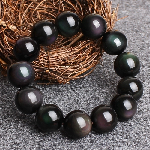 知客 Натуральный радужный браслет из натурального камня, оберег на день рождения подходит для мужчин и женщин, аксессуар