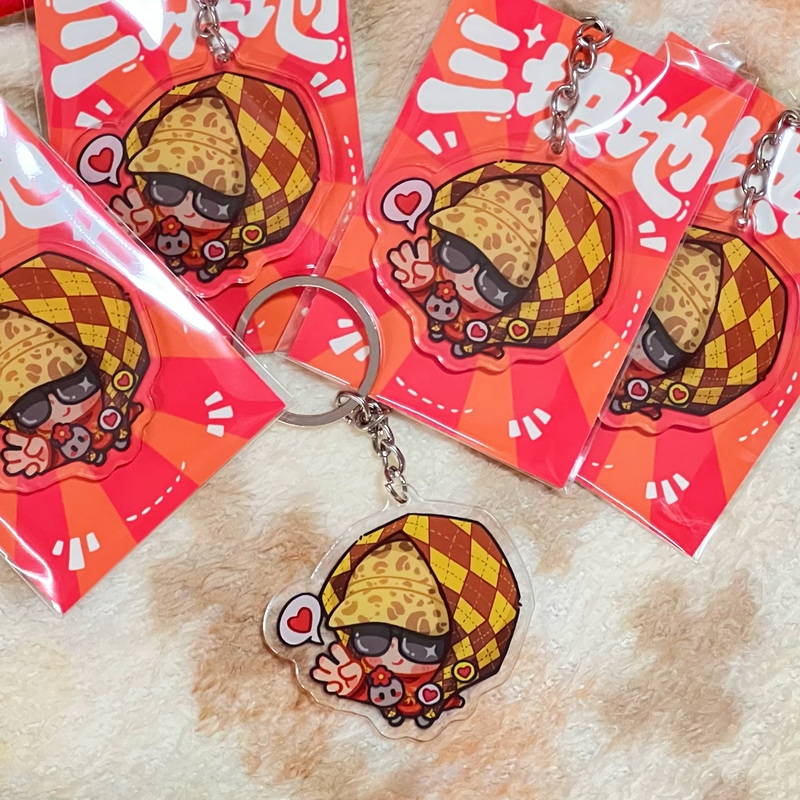 [Original] Huachenyu's "Three Pieces of Land" Acrylic Keychain 5cm Mars Concert