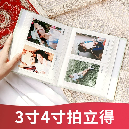Polaroid, фотография, вместительный и большой фотоальбом, 3 дюймов, 4 дюймов