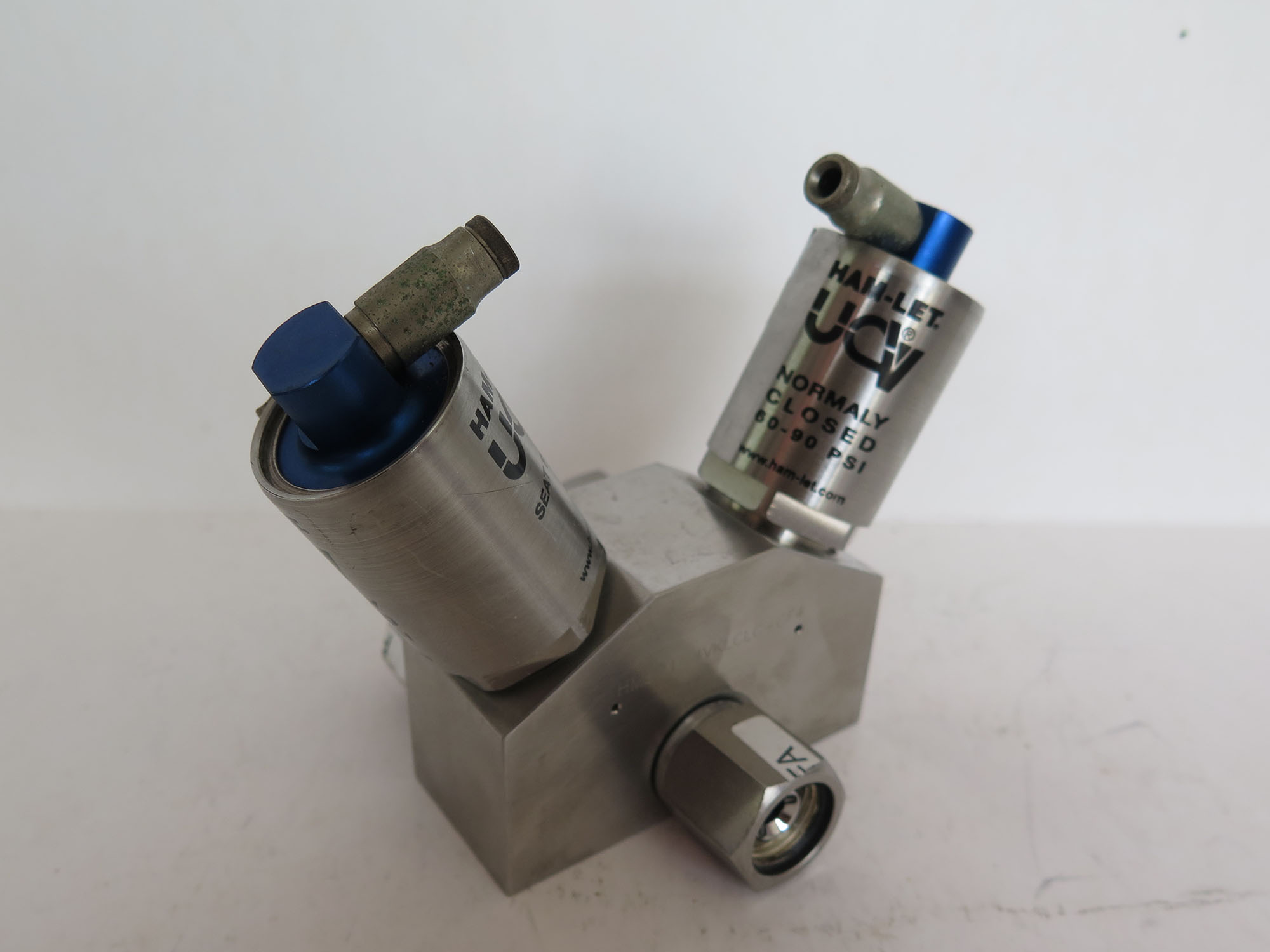 Hamlet HAM-LET pneumatic closed diaphragm valve VCR 1 4 two in one 4mm