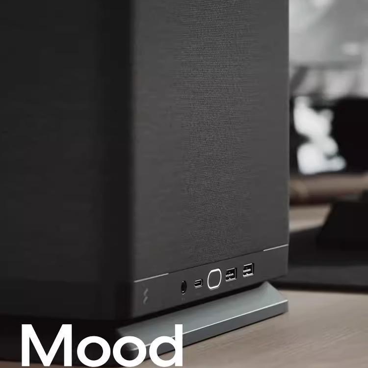 Fractal Technology Case Mood Mini Vertical Air Duct 18cm Cooling Type Mesh40 Graphics Card Computer Desktop Itx Fractal Technology Case Mood Mini Vertical Air Duct 18cm Cooling Type Mesh40 Graphics Card Computer Desktop Itx