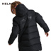 KELME Calme Children quần áo cotton thể thao nam và nữ áo dài mùa đông ấm áp dày áo khoác bé trai áo phao lining nam Quần áo độn bông thể thao