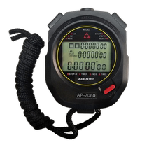 Olympic electronic stopwatch timer student training sports referee track and field competition running sports coach fitness watch