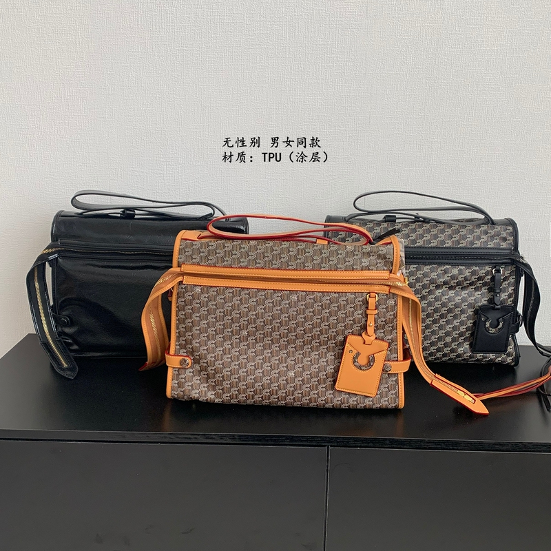 Zhuchunxi |   Presbyopia Series Smile Bag Unisex Commuting Large Capacity Tote Bag Single Shoulder Crossbody Bag