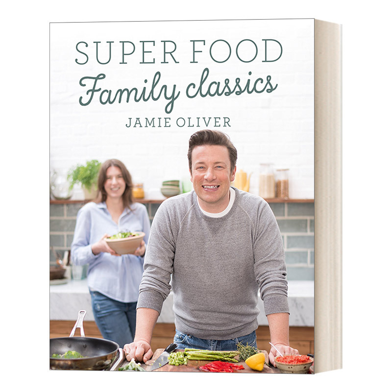 English Original Version Family Superfood Jamie Oliver's Healthy Home-Cooked Meals Hardcover English Version Imported English Original Book