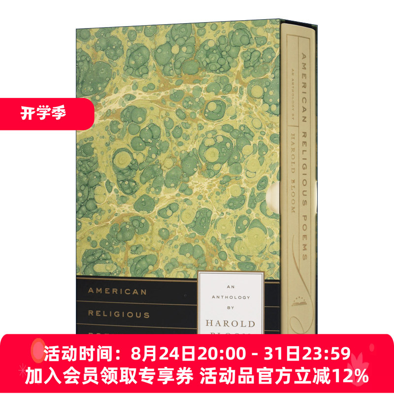 English Original Edition American Religious Poems an Anthology by Harold Bloom Hardcover Imported English Original Book English Original Edition American Religious Poems an Anthology by Harold Bloom Hardcover Imported English Original Book
