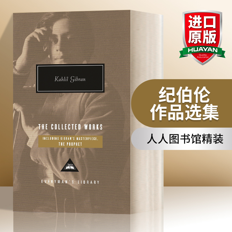 The Collected Works of Kahlil Gibran, Original English Edition, Everyman Hardcover Edition, English Version, Imported Original English Books
