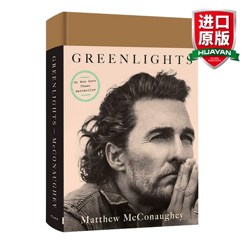 Greenlight Original English Greenlight Autobiography of Matthew McConaughey Memoirs жесткий переплетный межзвездный ведущий Оскар Лучший актер Английский биография Импортированные оригинальные английские книги