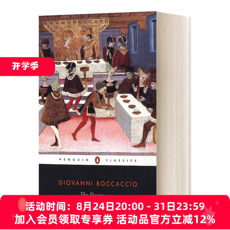 English Original Version Decameron Giovanni Boccaccio Black Classics English Edition Imported English Original Books