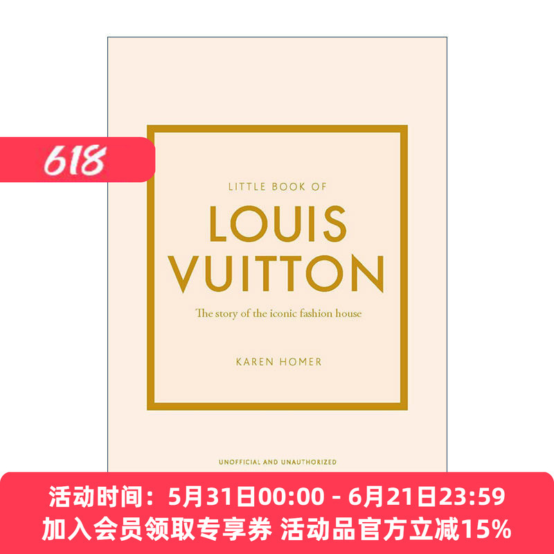 English Original Version Little Book of Louis Vuitton the Story of the Iconic Fashion Brand Hardcover English Edition Imported English Original Book English Original Version Little Book of Louis Vuitton the Story of the Iconic Fashion Brand Hardcover English Edition Imported English Original Book