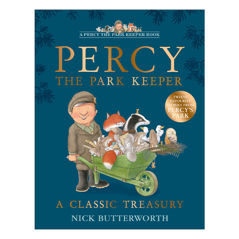 Original English Version of the Percy the Park Keeper Series — a Classic Treasury, a Collection of Classic Stories, Hardcover Storybook with Colorful Illustrations, Imported English Books