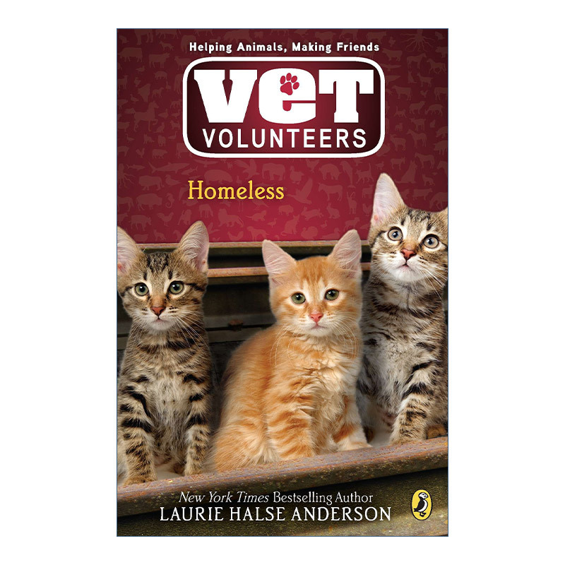 English Original Version Veterinary Volunteers Series 2 Homeless Children's Animal Chapter Bridge Book Laurie Halse Anderson Imported English Original Book English Original Version Veterinary Volunteers Series 2 Homeless Children's Animal Chapter Bridge Book Laurie Halse Anderson Imported English Original Book