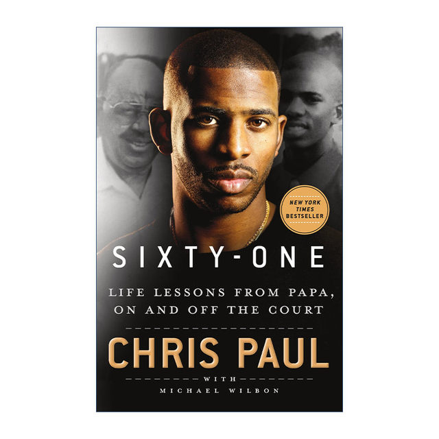 Chris Paul's Autobiography and Memoirs Original English Version Sixty-One 61 Grandfather's Life Lessons Hardcover English Version Imported English Original Books