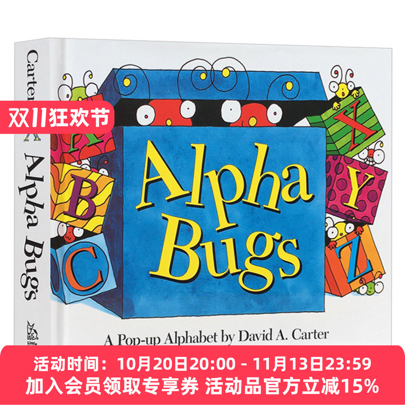 Abc26 Letters of the Alphabet, Original English Version, 3D Pop-Up Book, Alpha Bugs a Pop up Awesome Alphabet, David Carter's Bug a to Z, Magical Dynamic Bugs, English Version Book Abc26 Letters of the Alphabet, Original English Version, 3D Pop-Up Book, Alpha Bugs a Pop up Awesome Alphabet, David Carter's Bug a to Z, Magical Dynamic Bugs, English Version Book