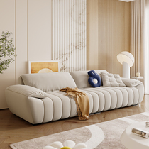 Living-style fabric sofa Living room Small family Type baxter Elephant Ears Tech Cloth Sofa Extremely Minimalist Designer Down