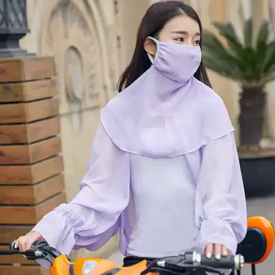 Sunscreen clothes women's short jacket outdoor motorcycle driving student Chiffon long-sleeved anti-UV thin loose summer