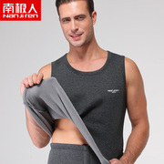 mens Nam Cực ấm mùa xuân vest nhung mới cộng với dày rắn màu áo đáy đôi bông tay hàng đầu.