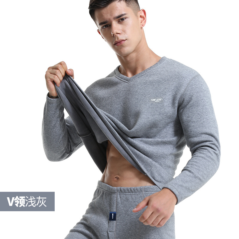 mens Nam Cực và womens ấm đồ lót mùa đông cộng với cộng với dày cộng với mã đáy thương hiệu cặp vợ chồng phù hợp.