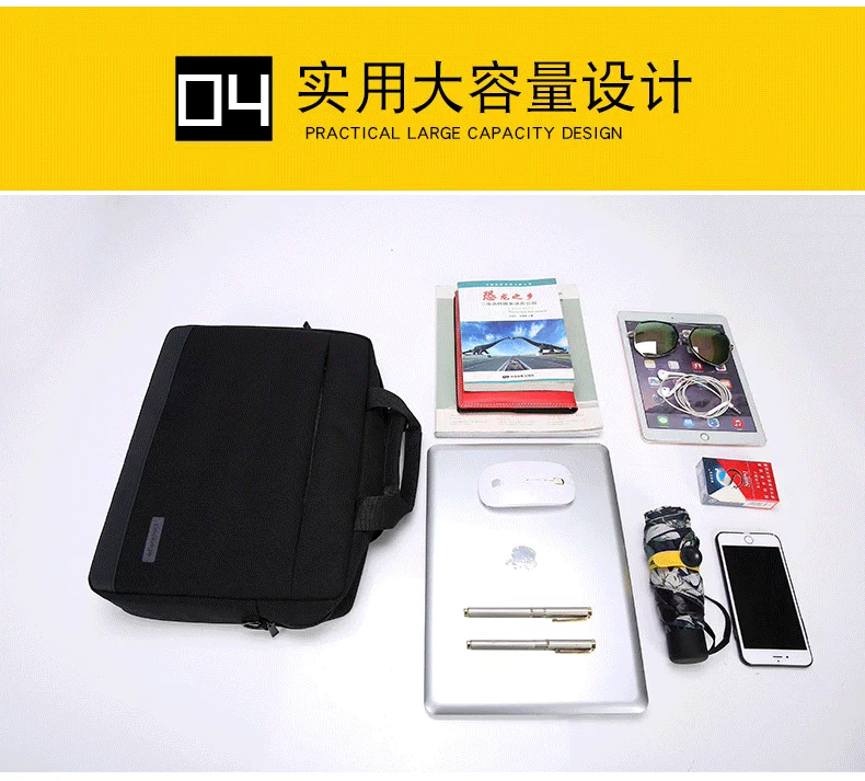 Túi đựng laptop Lenovo Apple Huawei 15,6 inch 14 inch nam và nữ túi đeo chéo chống nước chống sốc - Phụ kiện máy tính xách tay miếng dán decal máy tính casio