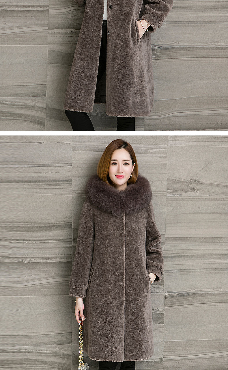 Manteau de fourrure femme - Ref 3174669 Image 12