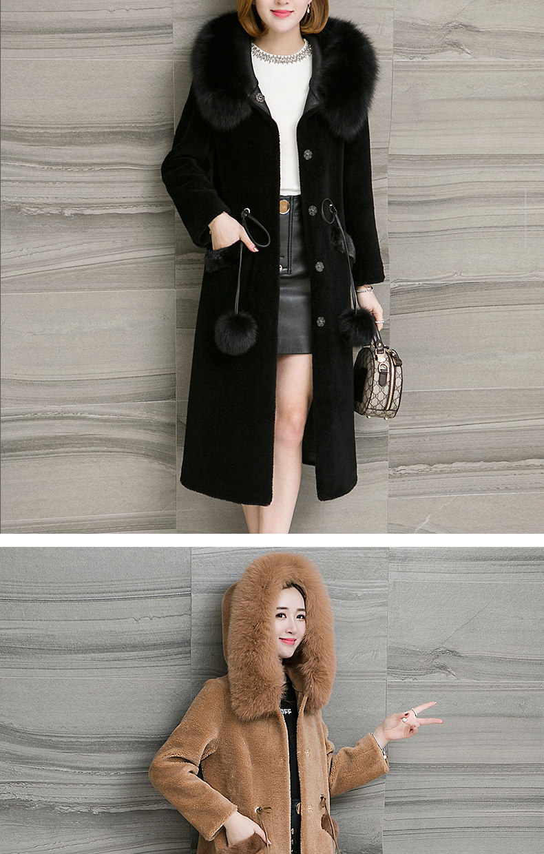 Manteau de fourrure femme - Ref 3174597 Image 17