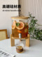 Self-Service Beverage Dispenser, Trendy Fruit Tea Bucket with Spigot, Beer, Cola, Juice Bucket Container, Glass Lemon Cold Water Pitcher