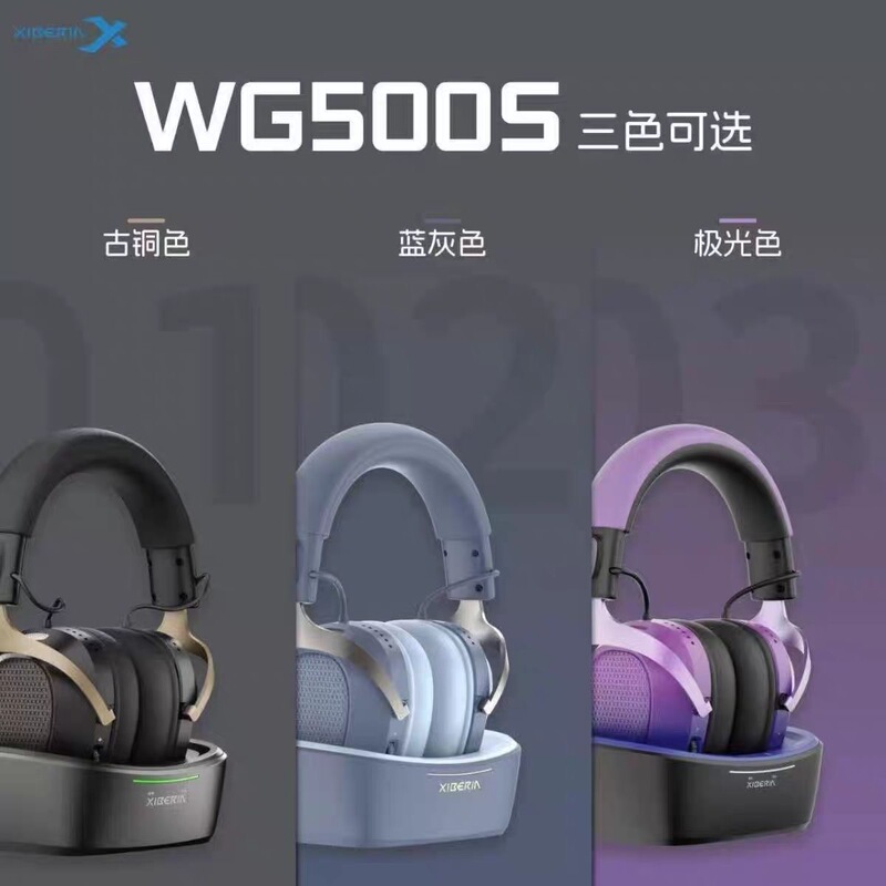 Wg500S Wireless Headset for Gaming, Cs2 Gaming, Rgb Fantasy Headset