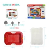 Большая головоломка с грибочками-гвоздиками для детского сада, интеллектуальная игрушка, интеллектуальное развитие, 3 лет