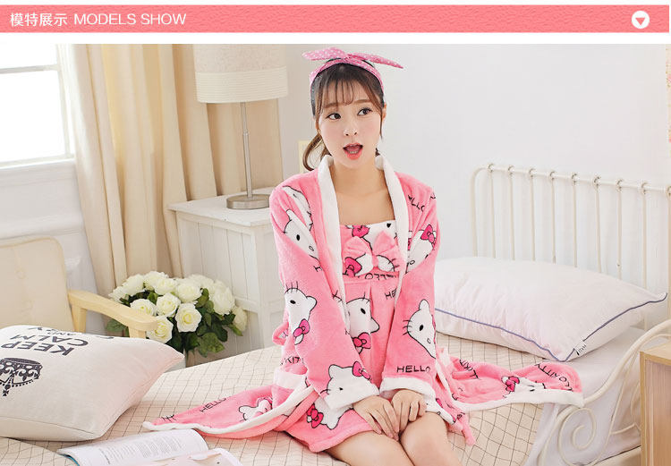 Peignoir jeunesse Arc-en-robe deux pièces - Ref 602666 Image 45