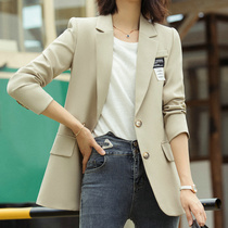 Suit Jacket Woman Spring Autumn 2022 New Early Spring Superior Sense Design Small Crowding Chic Temperament Fashion Little Guy