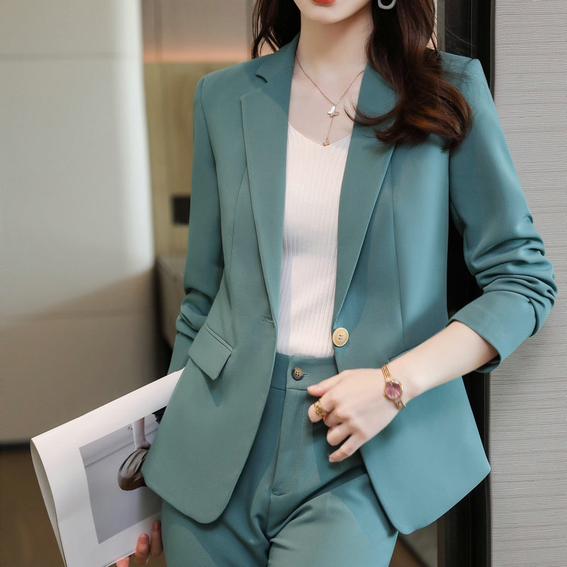 Blazer Women 2021 New Summer Thin Free IronIng Premium Design Sense Niche Temperament Fashion Career Suit