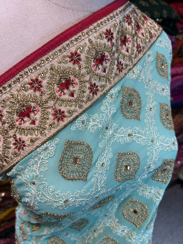 Indian Heavy Industry Embroidery 6m Dazili, Dress