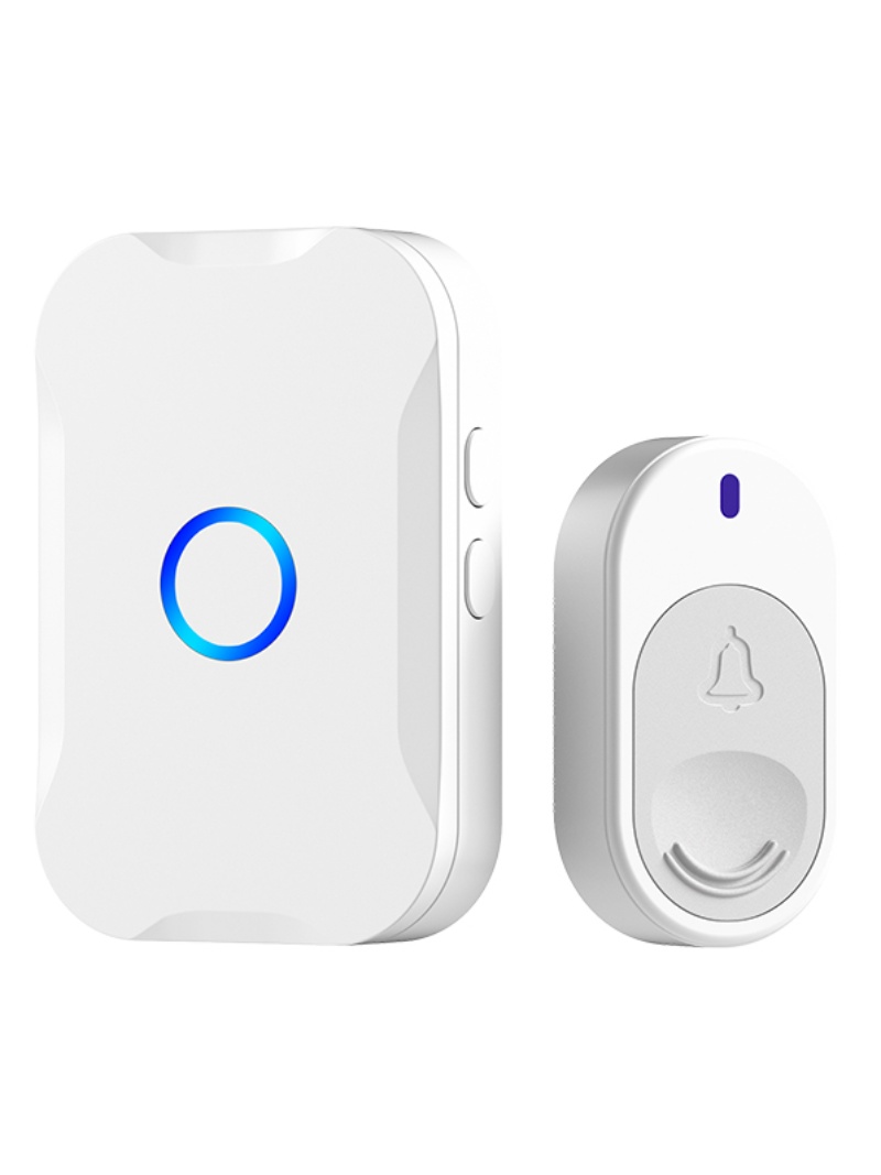 Doorbell Wireless Home ultra-distance wiring-free old man's name Instrumental One Tug 2 Drag One electronic remote control door Ling-Taobao