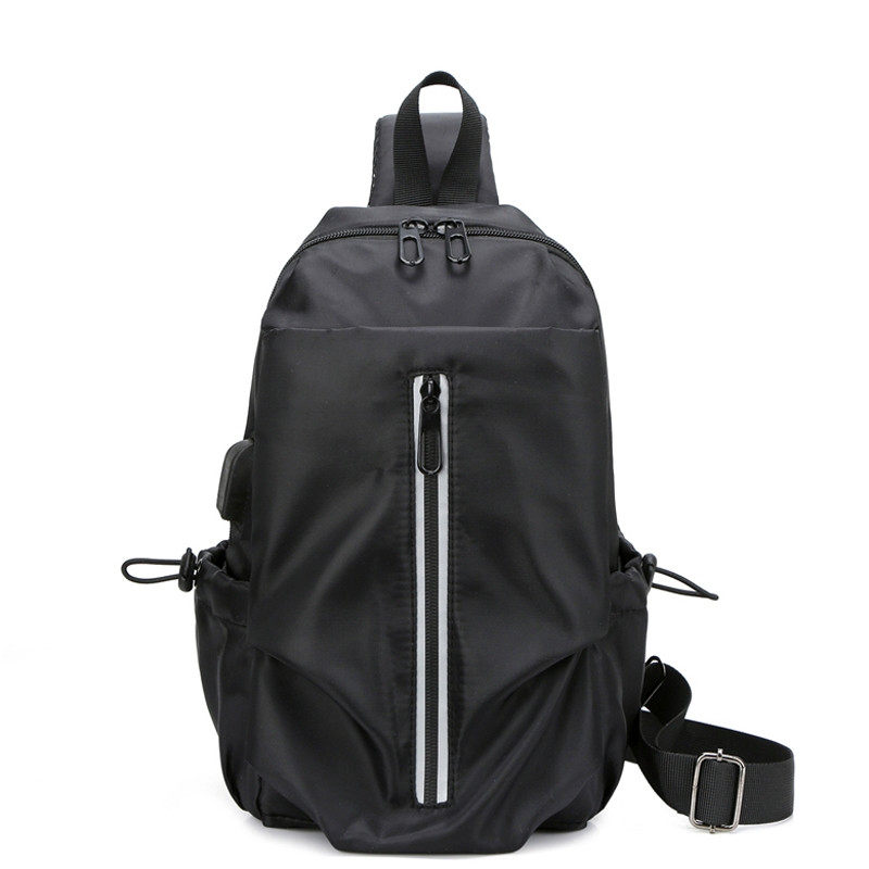 Hong Kong I TGREG new fashion sports casual chest bag single shoulder bag large capacity sports purse sloped satchel wave