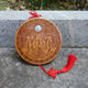 Authentic Taomu Mountain and Sea Town Outdoor and Indoor Hanging Ornaments, Living Room Decorations, Eight-Trigram Concave-Convex Mirror for Home Entrance to Attract Wealth
