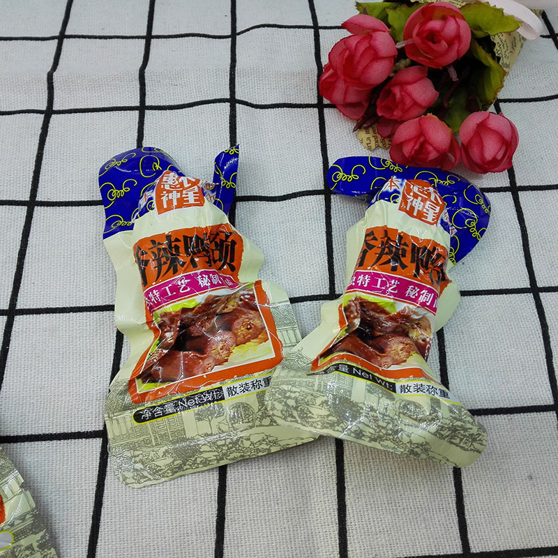 Whypeasant God Starred Spicy Duck Neck Wheeong Duck Neck Small Package Weighing Hale Duck Neck 2 catties