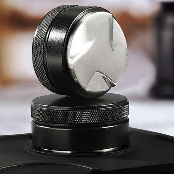 Coffee Distribution Tool Stainless Steel Tamper Tamper Tool Three-Layer Coffee Distribution Tool 51/58mm Coffee Machine Accessories