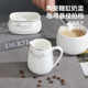 Sugar Bowl Ceramic Sugar Jar Coffee Sugar Cup Sugar Storage Box Hotel Sugar Box Coffee Sugar Jar Accessories